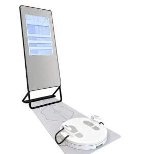 Intelligent body measurement mirror